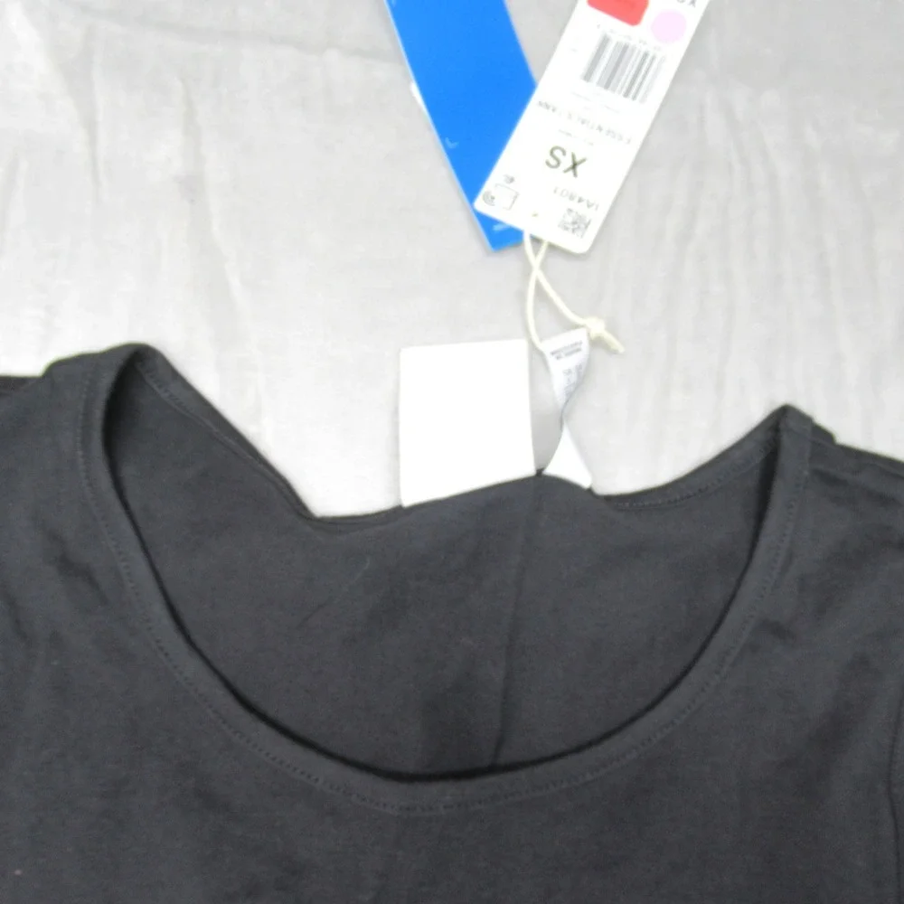 Adidas Shirt Men XS Black Crew Neck Sleeveless Essentials‎ Tank Top Athletic NEW